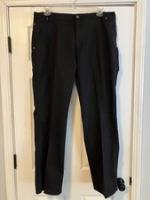 DICKIES Flex Regular Fit Black Works Pants Men  s Size 38x 30