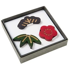 Yamashita Kogei Chopstick Rest Multipurpose W10 x D10 x H2cm Made in Japan Pine