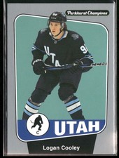 2024-25 Parkhurst Champions Logan Cooley Silver #143 Utah Hockey Club