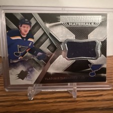 Upper Deck 2018-19 SPx Extravagant Materials Vladimir Tarasenko St. Louis Blues