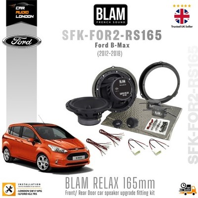 Ford B-Max (2012-2018) BLAM RELAX 6.5'' Front/Rear Door Component Car Speaker