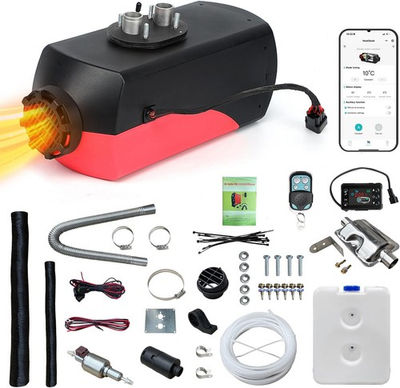 #ad #ad 5KW 12V Diesel Air Heater LCD Thermostat Quiet 5000W For Trucks Boat Car Trailer $89.58