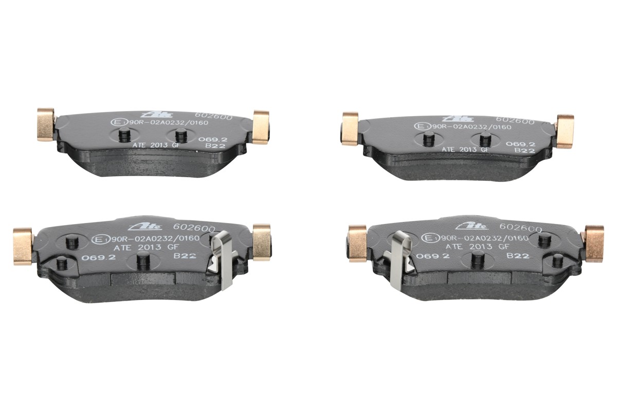 Fits ATE 13.0460-2600.2 Brake Pad Set, disc brake 13.0460-2600.2 Brak ⭐UK Stock⭐
