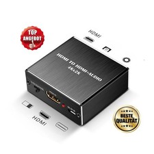 4Kx2K HDMI to 3.5MM Audio Converter SPDIF Optical Stereo Out Splitter Adapter 
