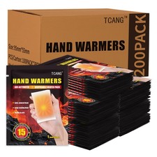 200 Pack Hand Warmers Disposable - Up to 15 Hours of 200 Packs, 200 Packs