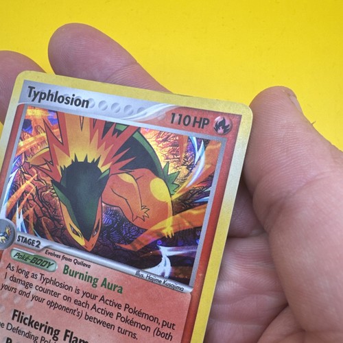 2006 Pokemon, Nintendo Promos, #034 Typhlosion, Holo Black Star Promo - Foto 9 di 17