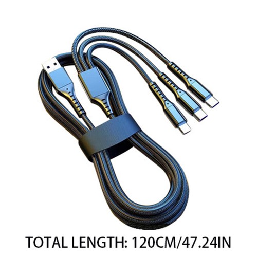 1.2M 100W Fast Charging Data Universal Compatibility For & Android Devices - Zdjęcie 5 z 6