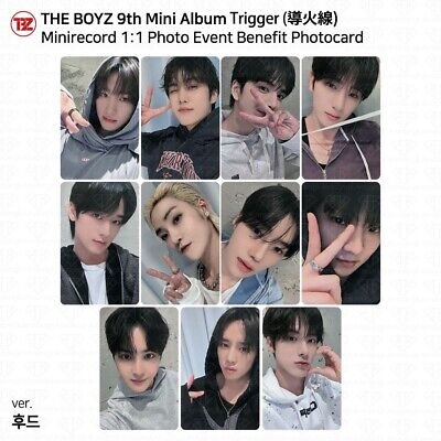 The Boyz 9th Mini Album 導火線 TRIGGER Minirecord 1:1 Photo The Boyz 9th Mini Album 導火線 TRIGGER Minirecord 1:1 Photo