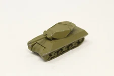 Vintage Comet Authenticast Diecast WWII US Army Medium Tank