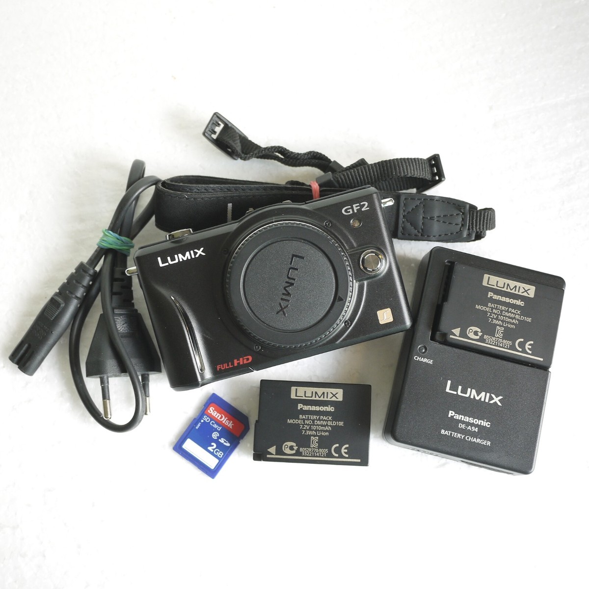 Panasonic LUMIX DMC-GF2 ブラック ボディ Panasonic LUMIX DMC-GF2
