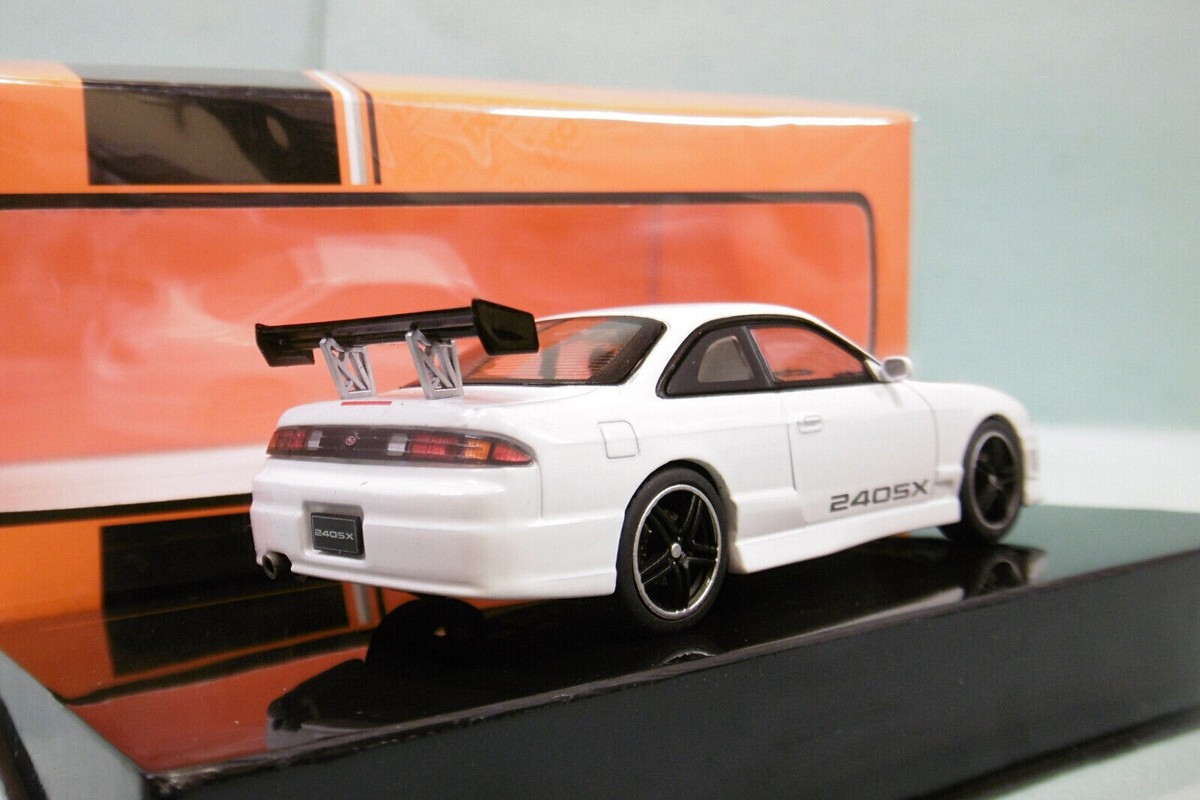 NISSAN 240 SX S14 1997 TUNING WHITE BLACK IXO CLC552N 1:43