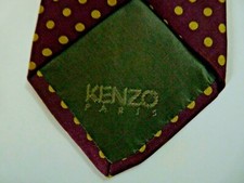 DE MAISON KENZO KRAWATTE SEIDE