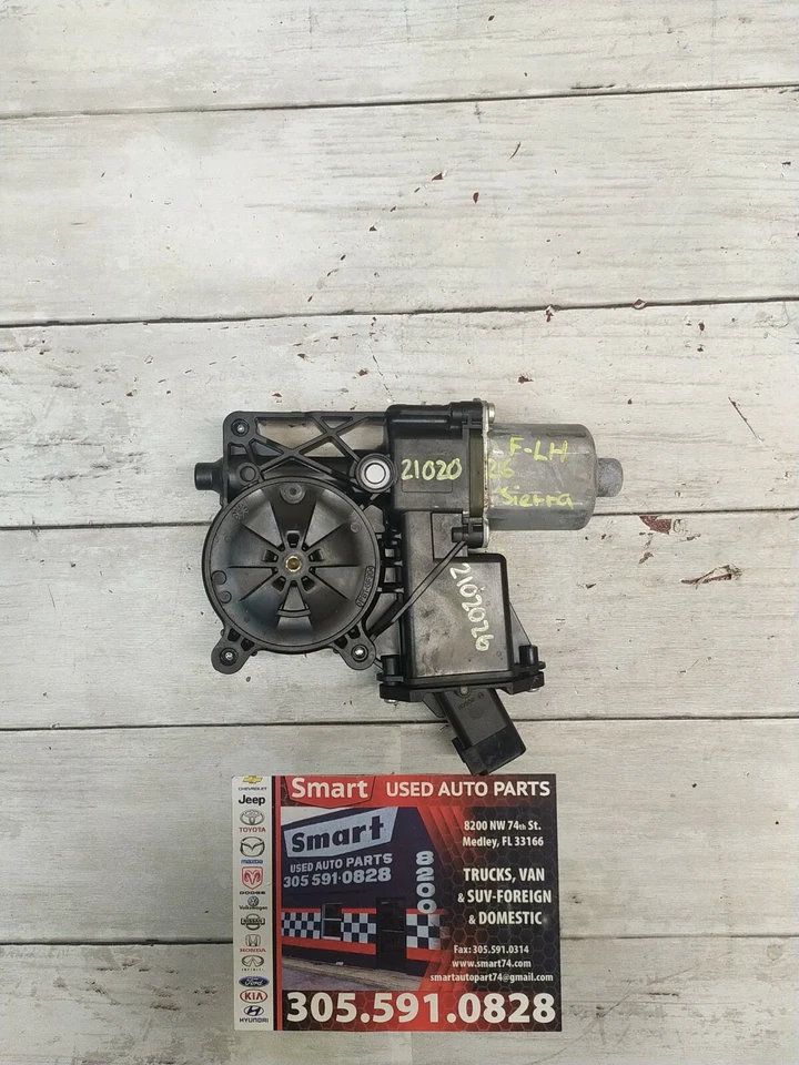 2014 2019 GMC SIERRA POWER WINDOW MOTOR FRONT LEFT DRIVER SIDE OEM 22921493 - Image 3 of 4