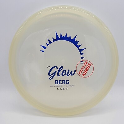 Kastaplast K1 Berg Sorry No Glow Clear/Blue Stamp 170g