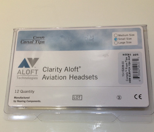 NEW GENUINE CLARITY ALOFT COMPLY SMALL Canal Tips 6 prs Free ship tracking # - 第 1/3 張圖片