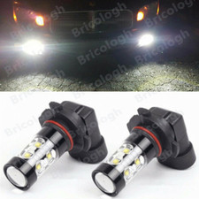 LED Fog Light Bulbs H10 9145 9140 White for Ford F150 F250 F350 2004 2006-2021
