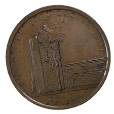 1797 Bedfordshire Skidmore s Flitwick Church Halfpenny Conder Token D&H-1