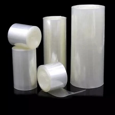 Clear PVC Heat Shrink Tubing LiPO NiMH NiCd RC 18650 Battery Pack Wrap 7mm-500mm