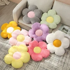 Plush Pillow Stuffed Soft Plant Flower Throw Cushion Home Sofa Decoration 