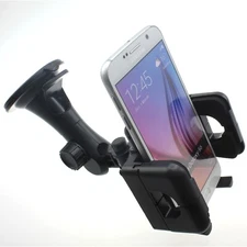 For Galaxy A13/A14/A15 Dash Car Mount Windshield Holder Cradle Rotating