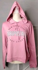 Aeropostale 87 New York Logo Pullover Hoodie Pink X-Large NWT Free Shipping