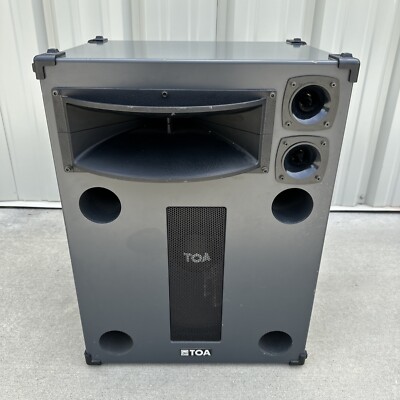 Vintage TOA 38-SD Speaker System Made In Japan Tested & Working | eBay