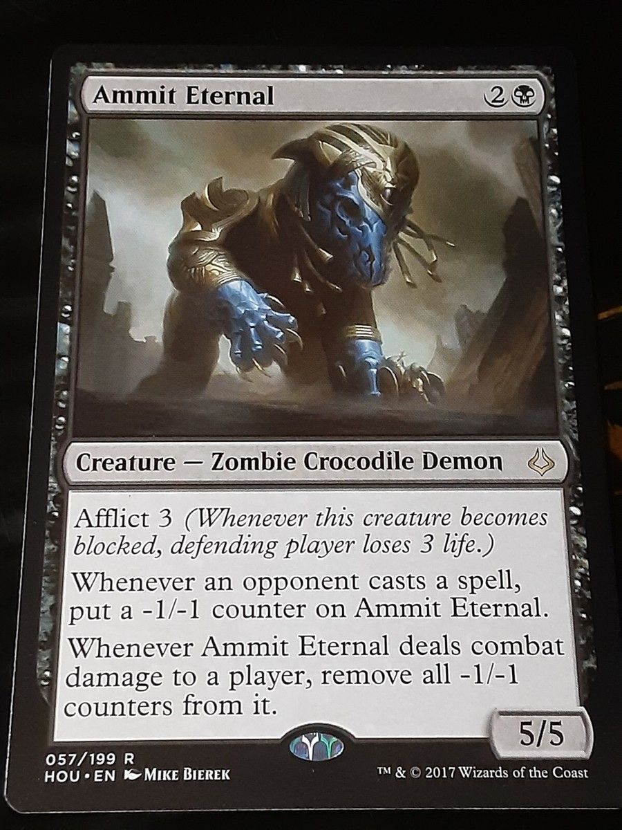 Ammit Eternal , Hour of Devastation , Near MInt , MTG , FREE