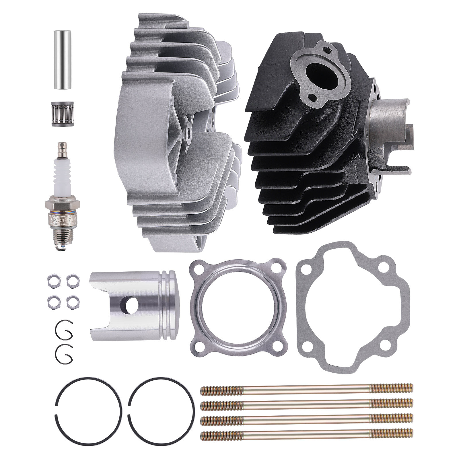 Cylinder Piston Head Gasket Top End Rebuild Kit for Yamaha PW80 PW 80 1983-2006