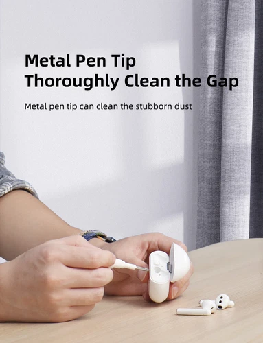 Cleaning Pen For Airpods Pro1 2Earphones Cleaner Kit Soft Brush Case Earbuds - Picture 11 of 17