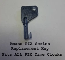 Amano PIX (PIX-10, PIX-21, PIX-25, PIX-45, PIX-55, ETC) Replacement Key
