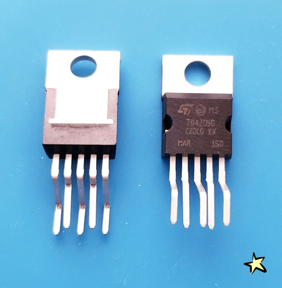 TDA2050 35W Mono Hi-fi Amplifier 9 to 50 volt dc... USA Seller 5pcs - Image 3 of 4