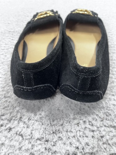 Ballerine mocassino donna Michael Kors in pelle nera Fulton taglia 9 M - Foto 7 di 12