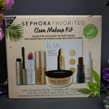 Sephora Favorites CLEAN MAKEUP KIT 7pc SAMPLES Set 2019 Limited Ed. RARE NIB
