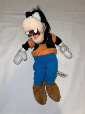 Disney Small 10 Inch Goofy Bean Bag Stuffed Animal Toy