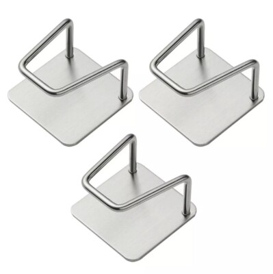  3 Stück Regal Edelstahl Spüle Küche Aushöhlen Einbau Regale zur Aufbewahrung