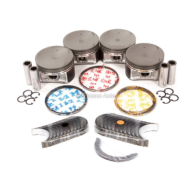 全垫圈套装活塞轴承适合 02-06 日产 Altima Sentra 2.5L QR25DE — 第 3/4 张图片