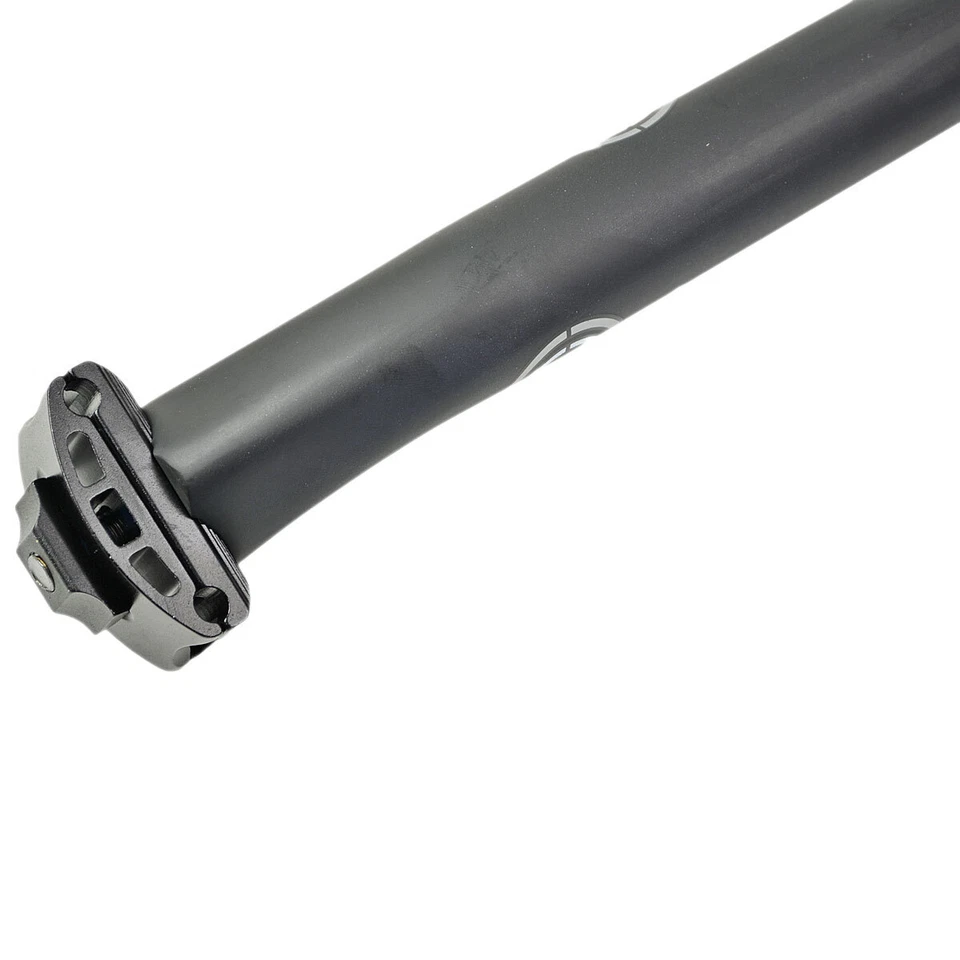 Tija de sillín con respaldo de fibra de carbono OMNI Racer WORLDS LIGHTEST 149 g: 27,2 x 250 mm mate Foto 4 de 4