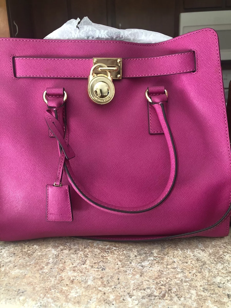 Bags  Michael Michael Kors Hamilton Hot Pink Fuchsia S  Poshmark