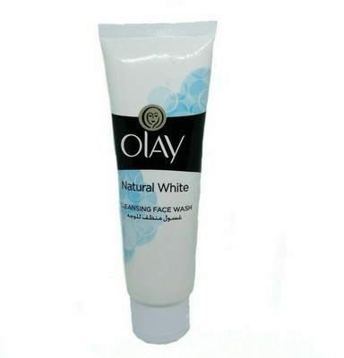 olay natural white foaming face wash cleanser 50g price
