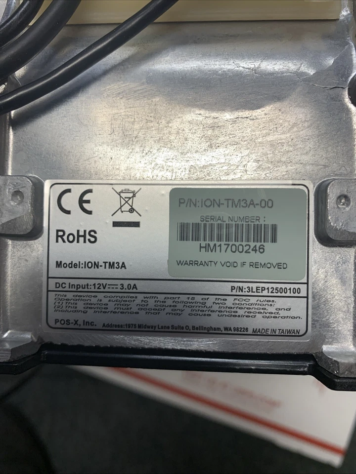 GENUINE POSX ION-TM3A Touchscreen Monitor 15" - Image 4 of 4