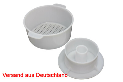 Käseform mit Pressdeckel Druckzylinder Käse selber machen Käseformen Herstellung