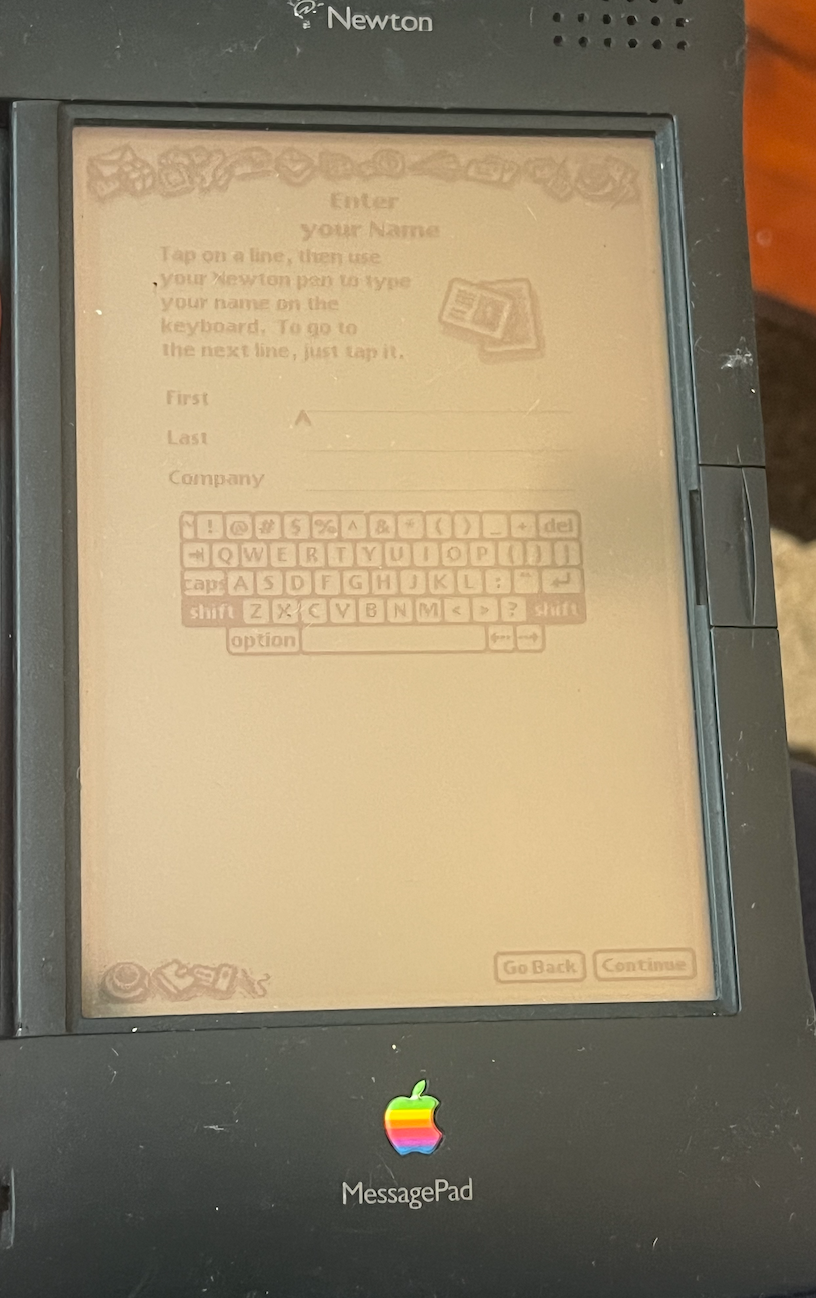 RARE PROTOTYPE UNIT Apple MessagePad 2100 DVT Model H0149 (NOV 1997) eBay