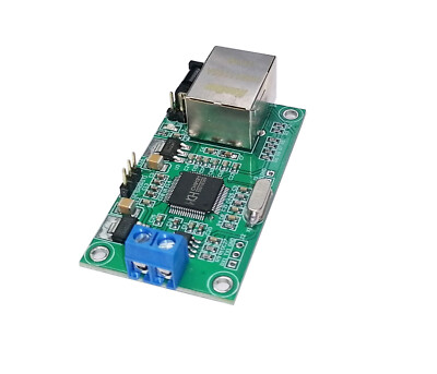 RS-485 to Ethernet (IEEE802.3/RJ45) Transmission Adapter with CH9121 10/100Mbps