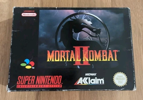 Jeu " Mortal Kombat 2 " Super Nintendo Complet