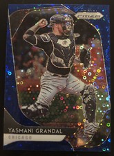2020 Prizm #12 Blue Donut Circles YASMANI GRANDAL Prizm #d 22/199! WHITE SOX