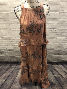 anita printed maxi dress
