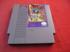 Chip 'N Dale Rescue Rangers (Nintendo NES) COMPLETE *damaged* w/ Box WORKS! #T