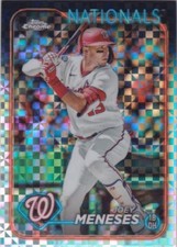 2024 Topps Chrome #242 Joey Meneses X-Fractor