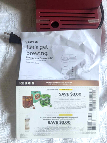 Keurig K-Express Essentials Single Serve K-Cup Pod Coffee Maker "NEW" (TESTED) - Picture 11 of 13