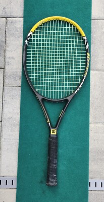 Wilson HYPER HAMMER 6.3 ビンテージ G2 Wilson Hyper Hammer 6.3 Hyper Carbon Tennis Racket 4 5/8